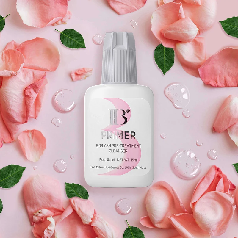 10 Bottiglie IBeauty Ciglia IB Rose Primer Lash Profumato Estensione Ciglia Finte 15ml Strumenti di Trucco Salute Negozio di Bellezza Forniture