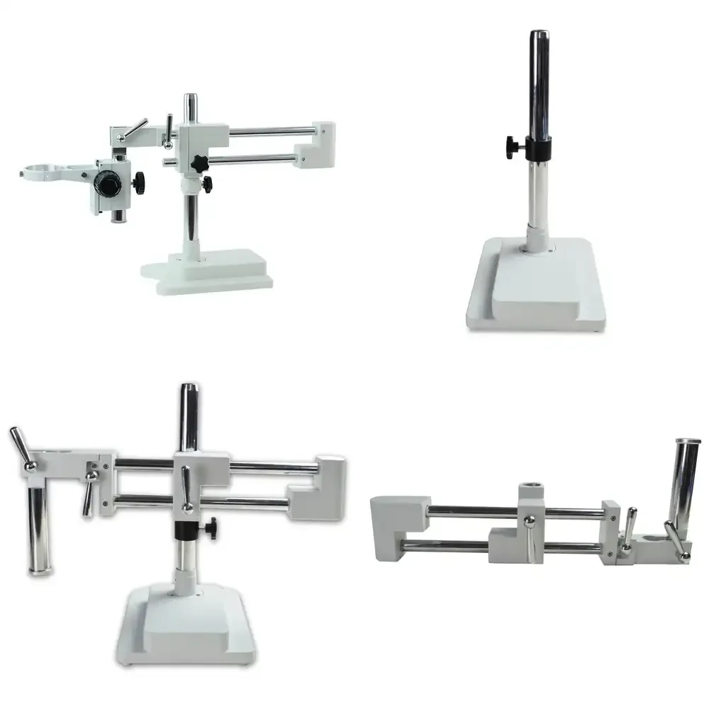 Double Arm Stereo Microscope Base Arm Stand