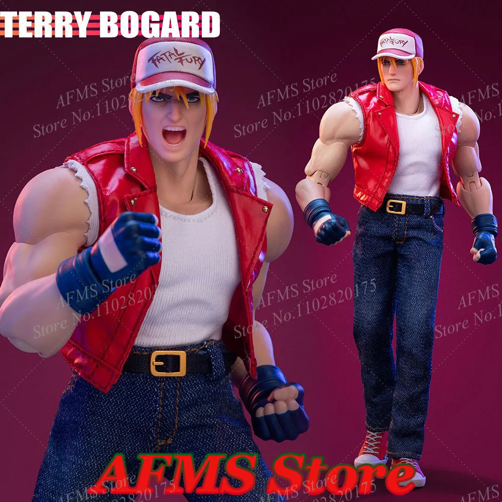 TS-XZZ-005 1/12 Scale Collectible Figure Terry Bogard King Of Boxing Fighting Games Full Set 6Inch Men Soldier Action Figure Toy