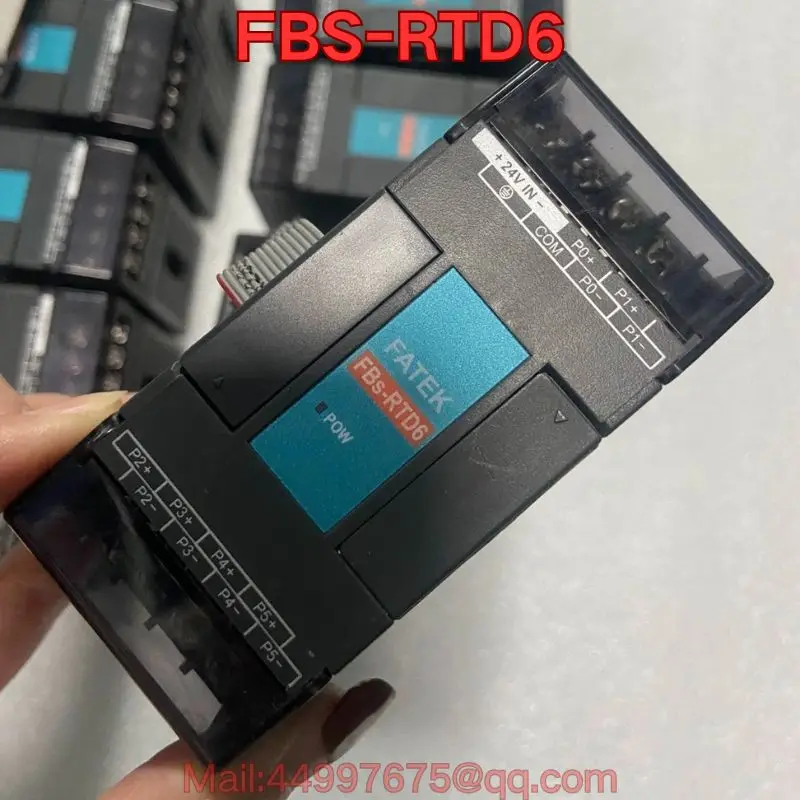 

Second-hand FBS-RTD6 PLC module functional test is normal