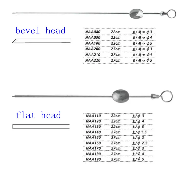 JZ Neurosurgical surgical orthopedic instrument medical brain suction tube  micro aspirator craniotomy drainage water uptake rod