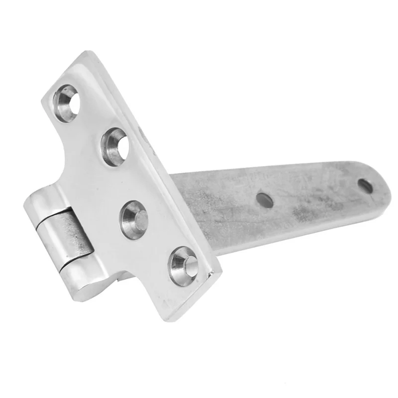 ABKY-بوابة الباب T نوع المفصلي المنزل سميكة الفولاذ المقاوم للصدأ بعقب المفصلي 151X75x4.5 مللي متر أجزاء #6