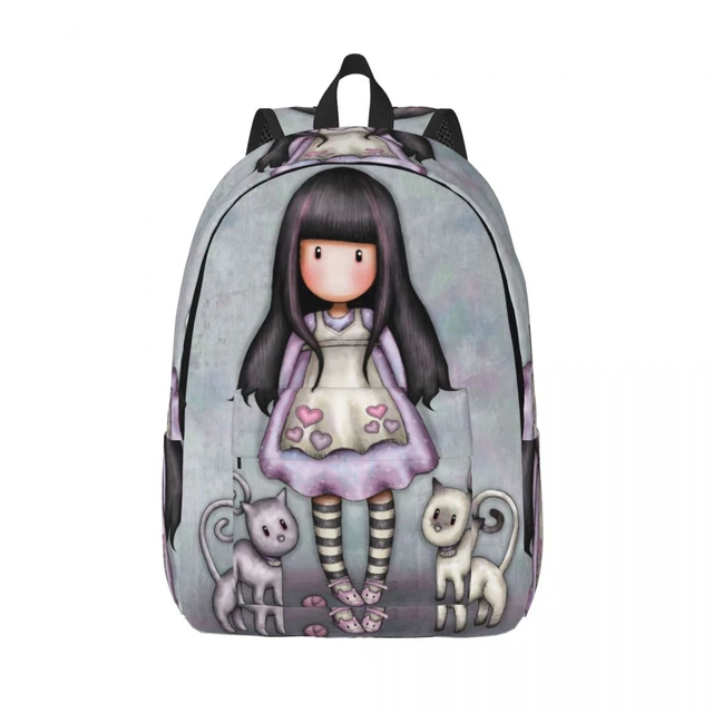 Santoro Gorjuss zaino per scuola materna scuola materna studente libro borse ragazzo ragazza bambini zainetto escursionismo AliExpress 1524