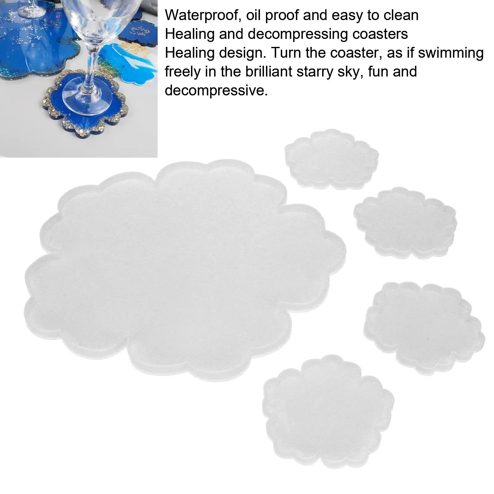 

Подставка для цветов, смоляные формы, кусочки подставки, набор форм из силиконовой смолы для украшения дома