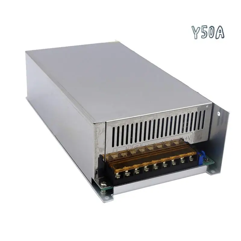 

Y50A-800W импульсный адаптер питания постоянного тока 24 В переменного тока 100-240 В SMPS с ЧПУ регулируемое напряжение для светодиодного двигателя Mtirp