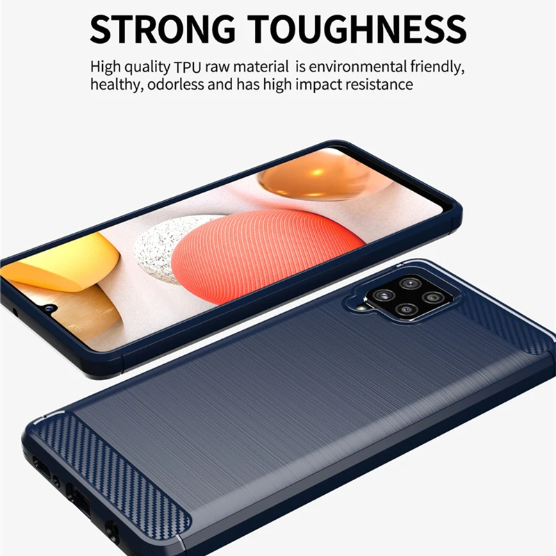 For Samsung Galaxy A42 Case Silicone Soft Case For Samsung A42 Cover For Samsung Galaxy A42 5G A12 A41 M51 Case Protective Cover
