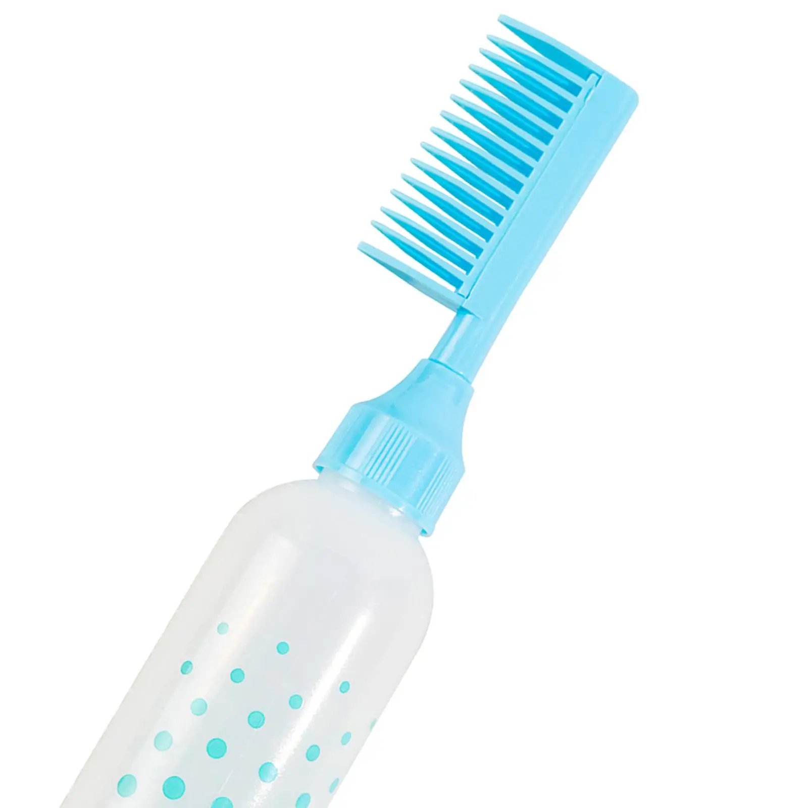 زجاجة تلوين الشعر مع مقياس للمنزل ، مشط الجذر ، فرشاة الصبغ ، زجاجات التزييت الملونة