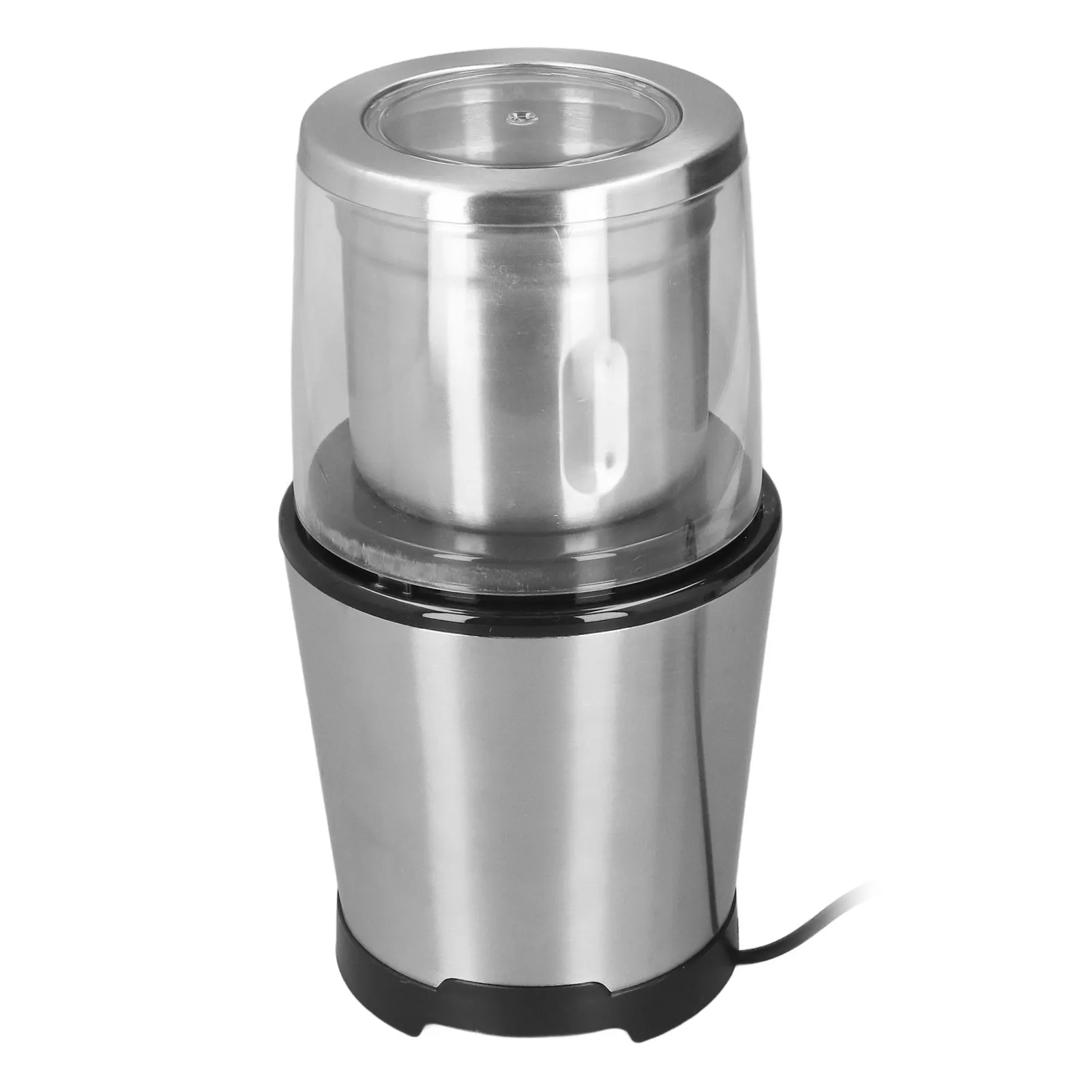 

Adjustable Coffee Grinder Button Control 300W Exquisite Appearance Coffee Bean Grinder Stainless Steel Portable for Home