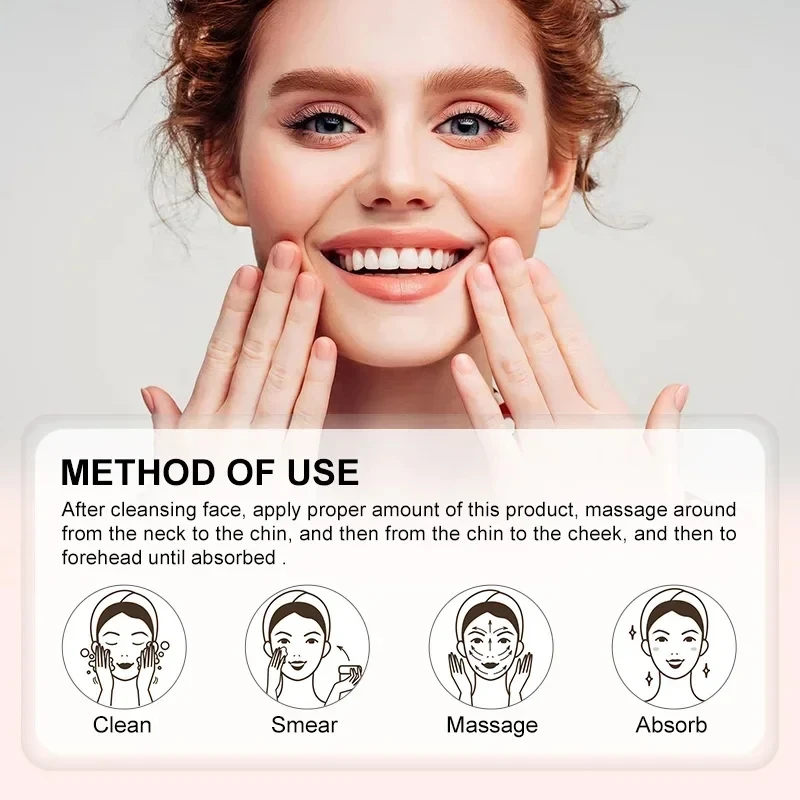 Meiyanqiong Firming Face Cream Moisturizing Whitening Face Care Anti-winkle Anti Aging V-face Thin Face Cream
