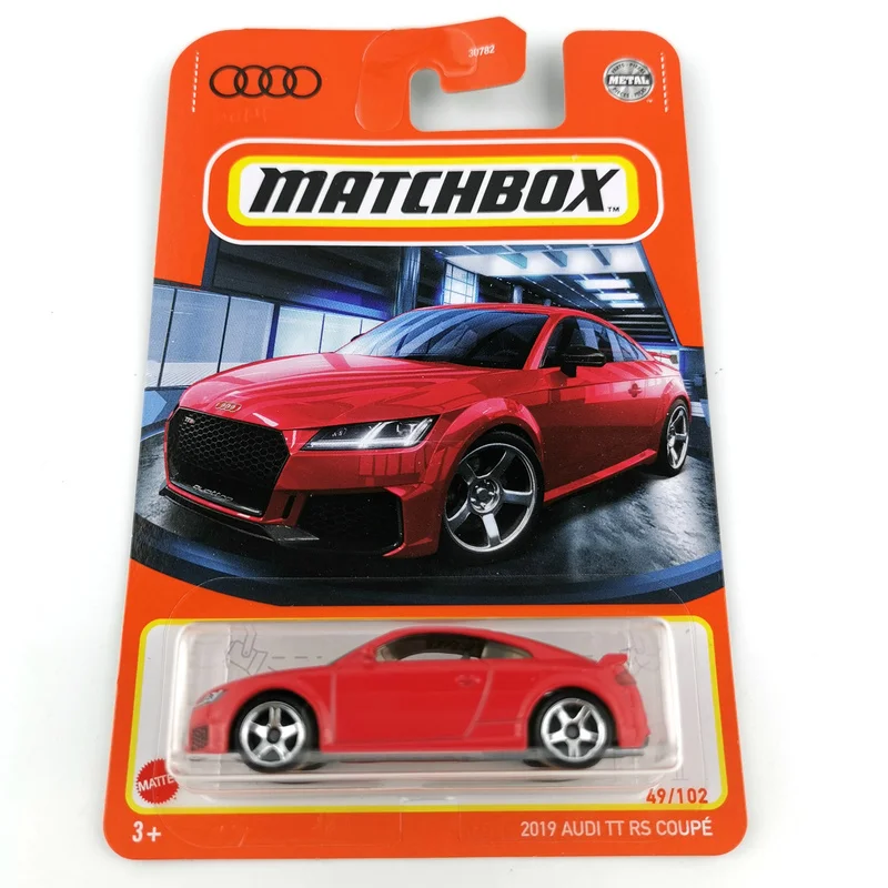 2022 Matchbox Cars 2019 AUDI TT RS COUPE  1/64 Metal Diecast Collection Alloy Model Car Toy Vehicles