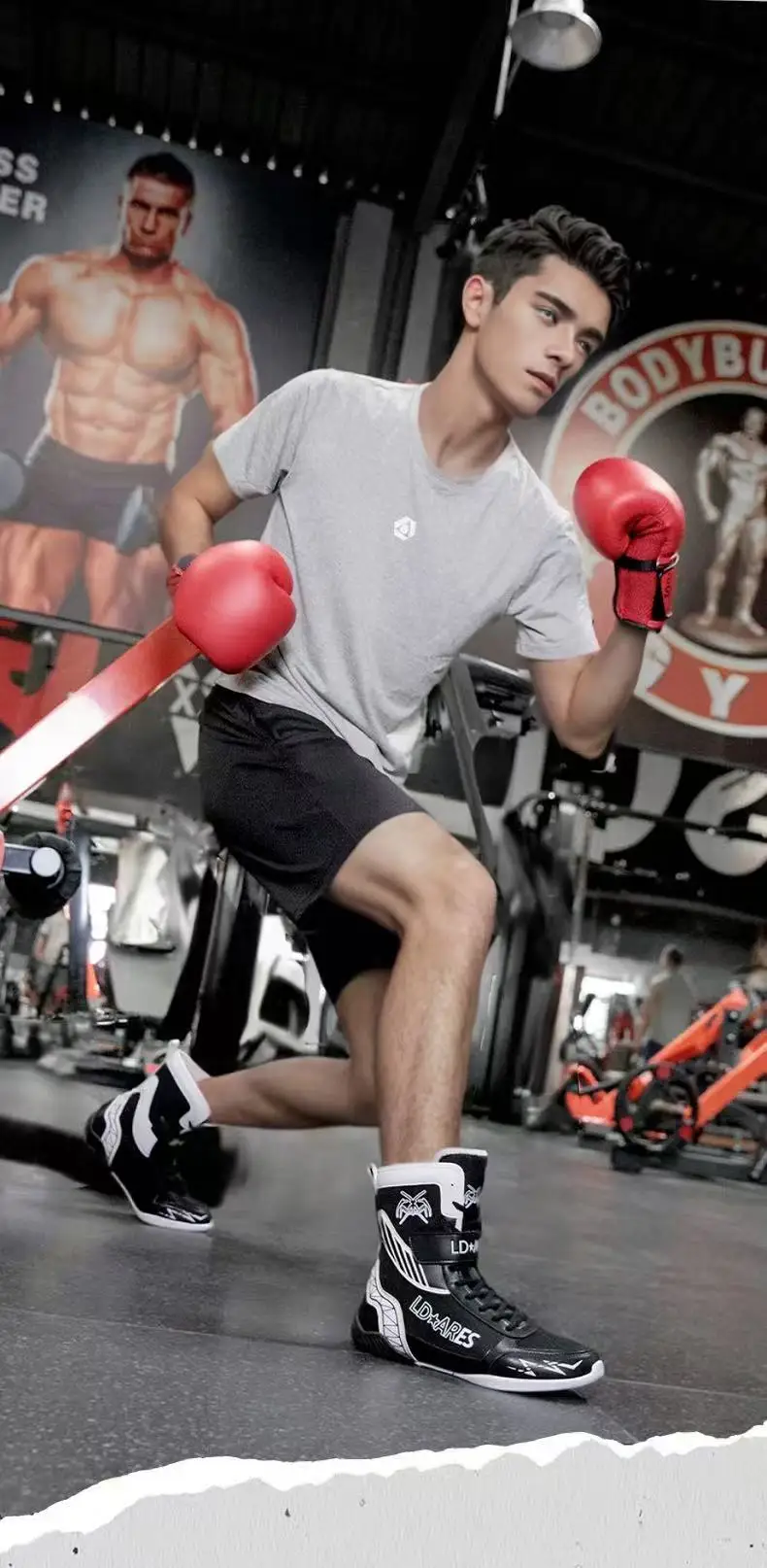 

2025 New Men's Wrestling Shoes Men's Quality Boxing Shoes Designer Fighting Shoes Women's Slip Resistant Fitness Trainers