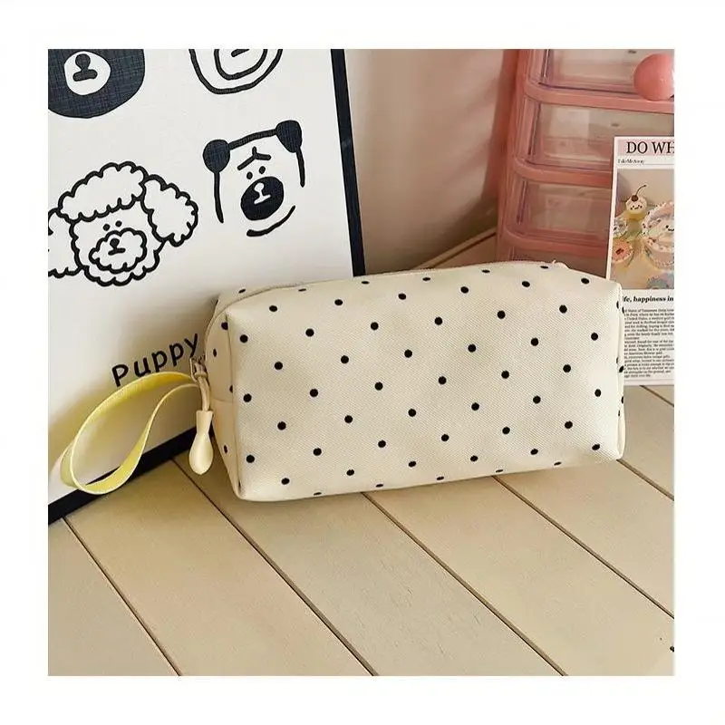 Nylon-Rucksack-Set mit Polka Dots, mehrere Fächer, Reißverschluss, Mädchen-Rucksack-Set, Aufbewahrung von Schreibwaren, Studentenrucksack, Mädchen-Geschenke – Detail 23