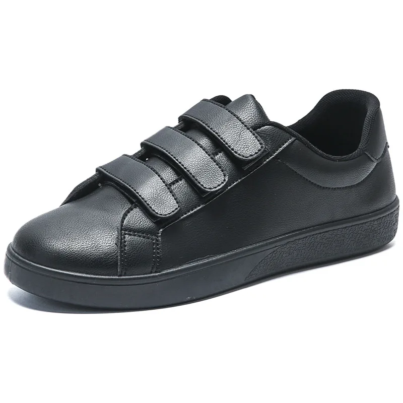 Sapato casual de tabuleiro masculino, antiderrapante, sapato esportivo de estudante resistente ao desgaste, sapatilhas planas confortáveis, sapatos brancos pequenos, novo