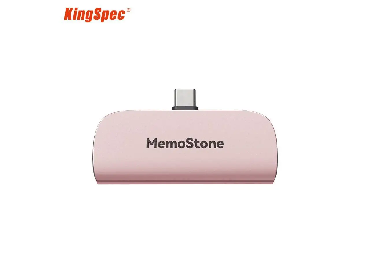 

KingSpec MomeStone 512GB Portable SSD up to 2000MB/s Read, Thumb Drive Metal USB 3.2 Type C USSD Mobile Solid U Disk External USB Flash Drives Data Storage Compatible with Phone/Laptop/Computer