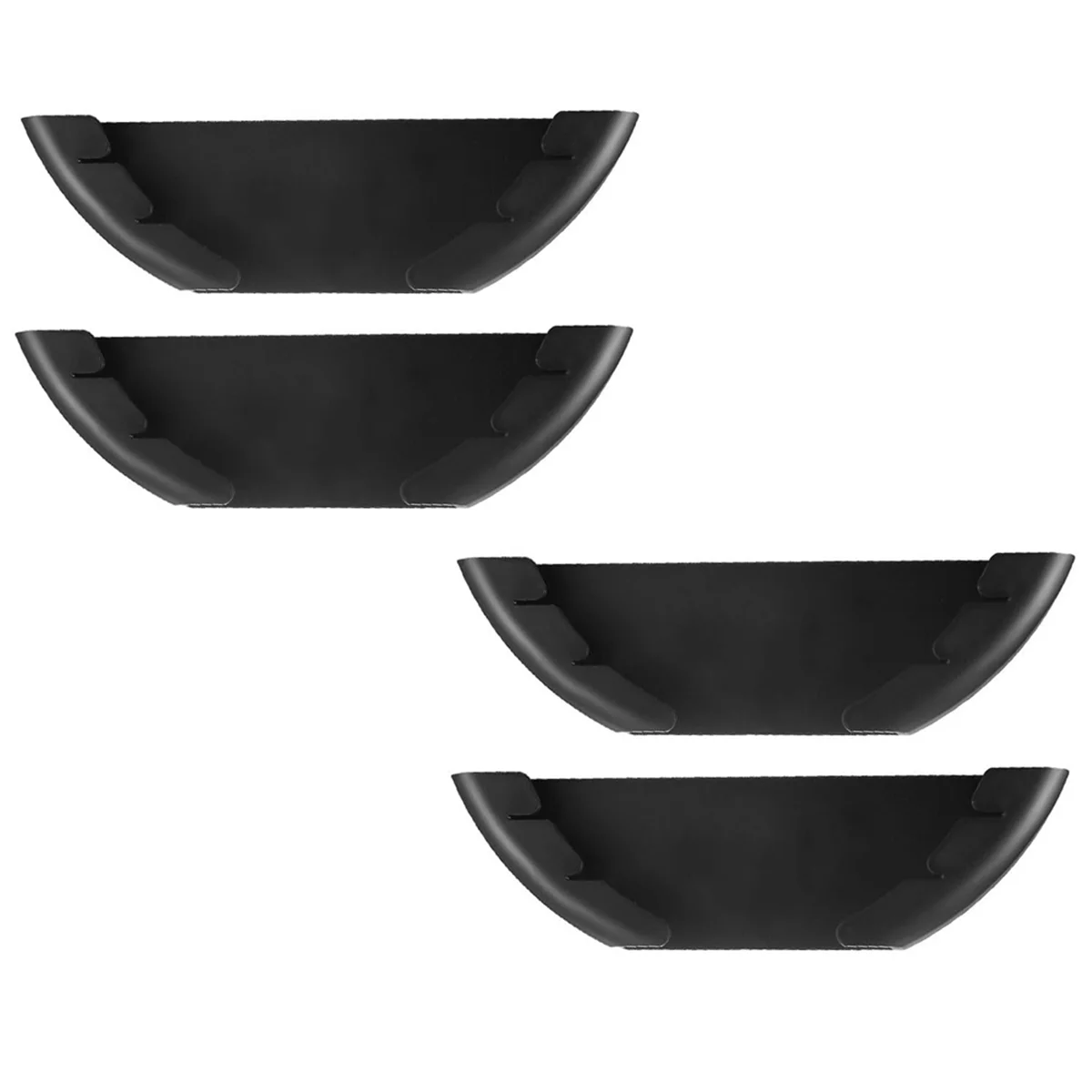 4PCS Universal Pot Lid Organizer for Cabinet Pan Lids Organizers Wall Mount Pots Top Storage Organizer Rack Holder