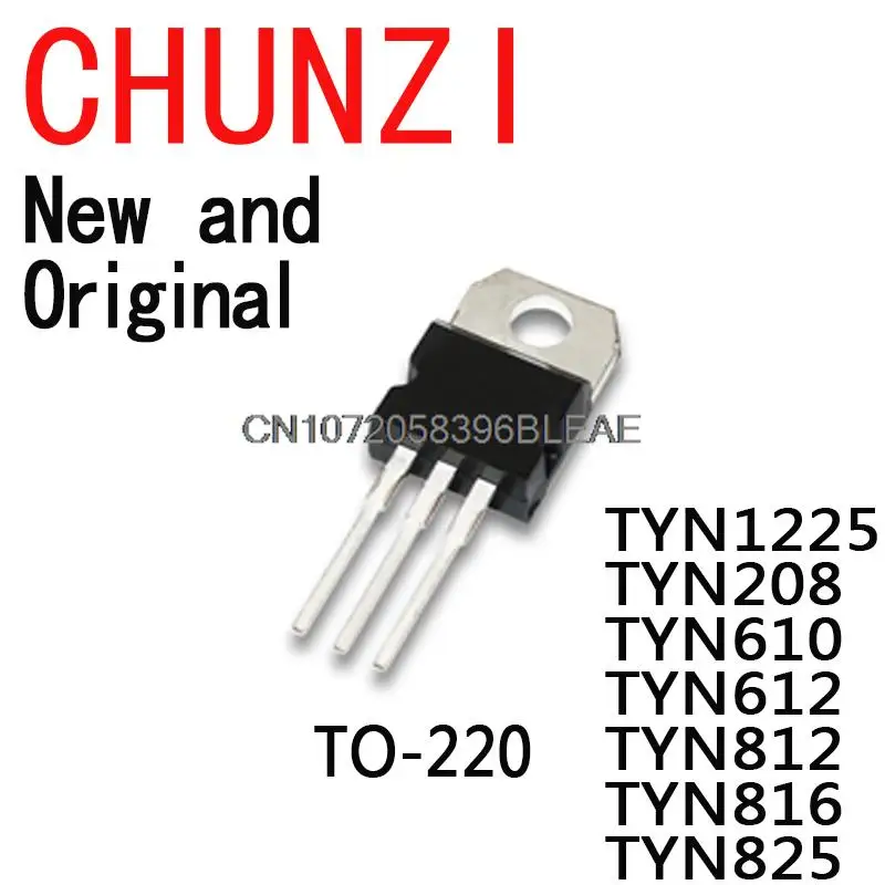 10 piezas nuevo y Original TO-220 TYN1225 TYN208 TYN610 TYN612 TYN812 TYN816 TYN825