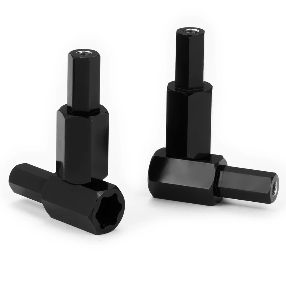 TRINOOD 5 مللي متر عجلة عرافة محور محولات + 12.5 مللي متر ل 1/16 WPL C34 C24 الزاحف 1/2 "توسيع إزاحة عدة RC سيارة ترقية أجزاء الملحقات #3