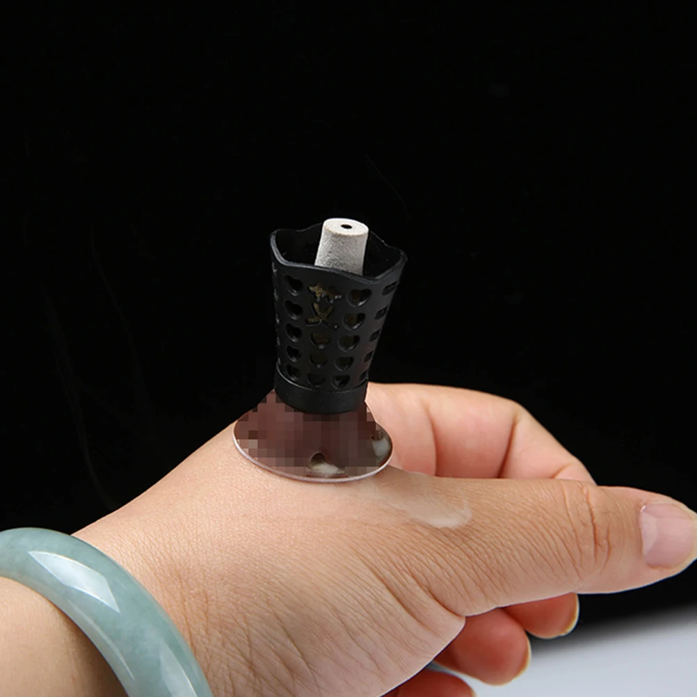 

30 Pcs Moxibustion Patch Anti-scalding Cover Protective Massage Dust Anti-Ash Anti-Hot