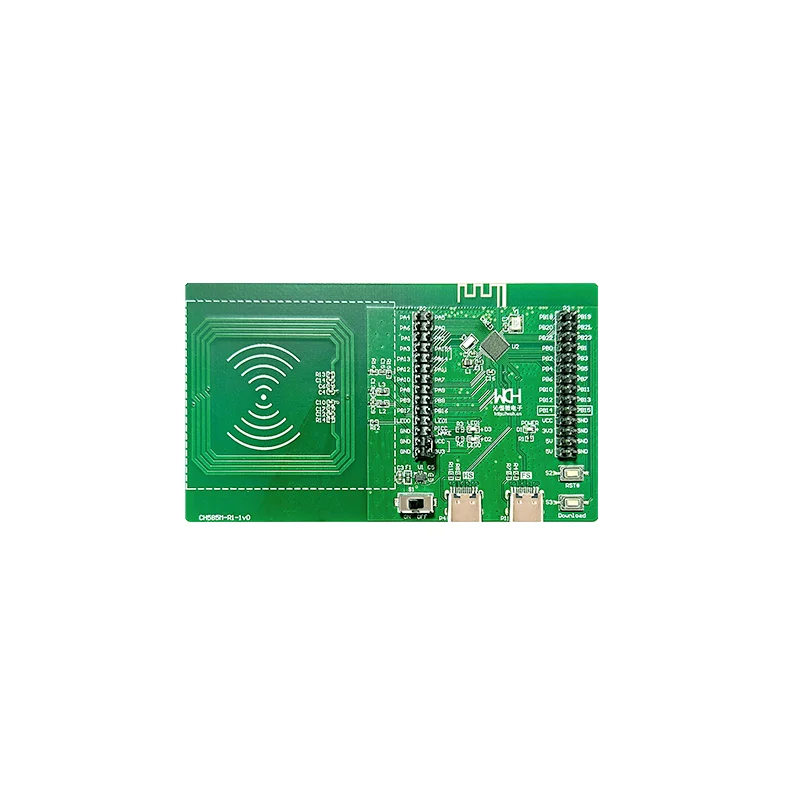 1PCS/LOT CH585 CH584  Evaluation Board BLE Bluetooth 5.4 RISC-V MCU 2.4G RF USB2.0 HS LCD NFC