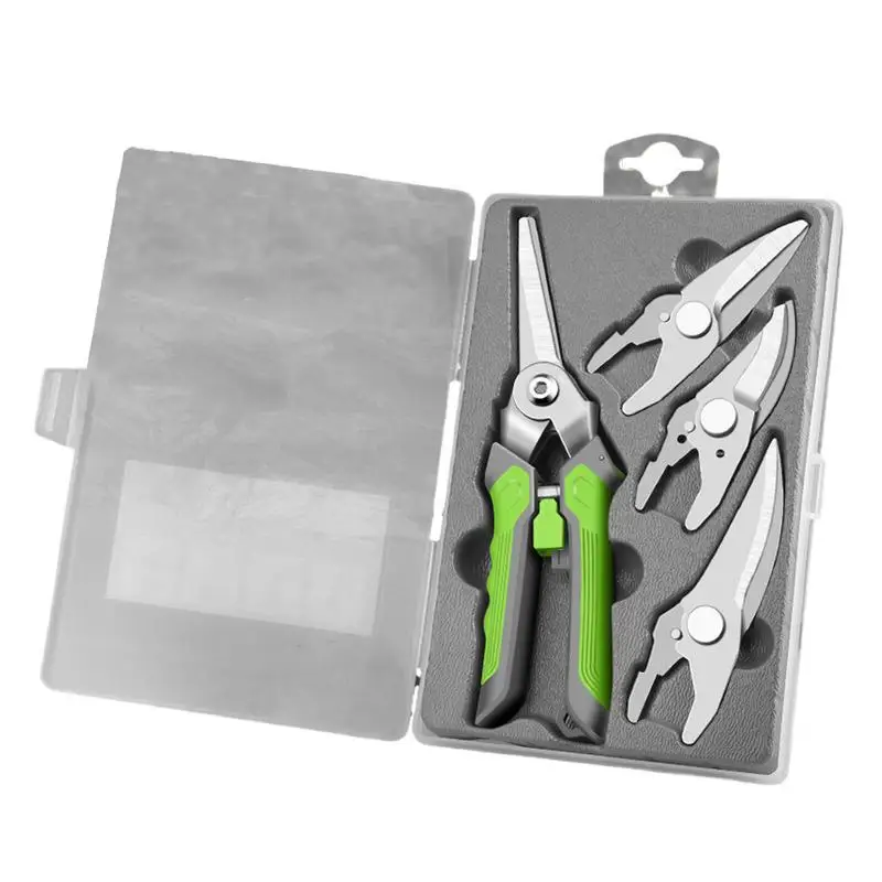 

Garden Pruning Shears 4-in-1 Scissors For Flowers 4-in-1 Garden Pruning Shears Handheld Tree Trimmers Secateurs