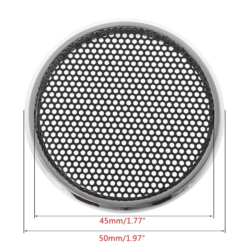 Speaker Grill Mesh Round Horn Protective Cover Circle Stable Enclosure Net