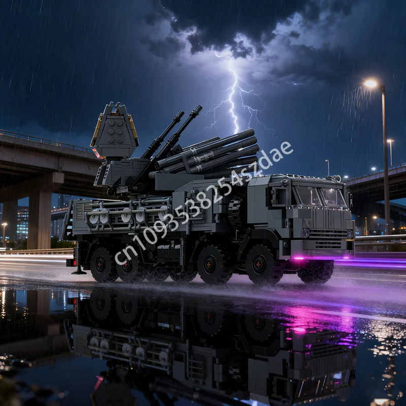 

1845pcs MOC PANTSIR SA Systemed Model Building Blocks Construction Assemble DIY Christmas Gifts Idea Education Kids Toy Birthday