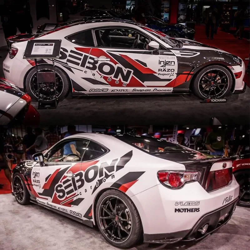 

Car Styling Customized modification Sport Sticker FOR Hyundai Genesis coupe Auto Body Decor Vinyl Decals Accessorie