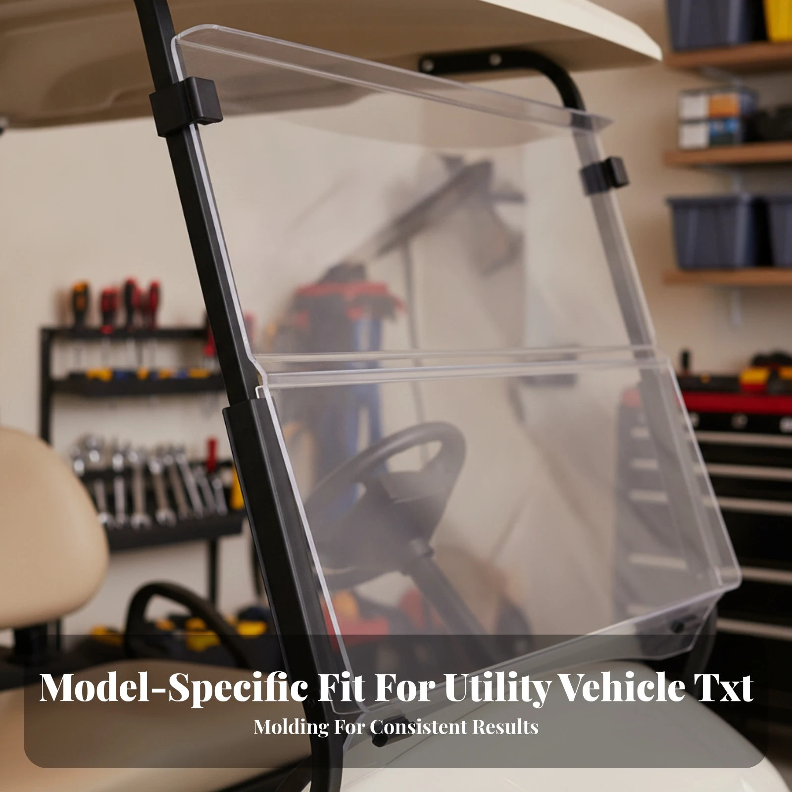 Windshield Clip Strip High Quality Windshield Channel Profile Hardware Easy Installation Compatible for Golf Cart Owners