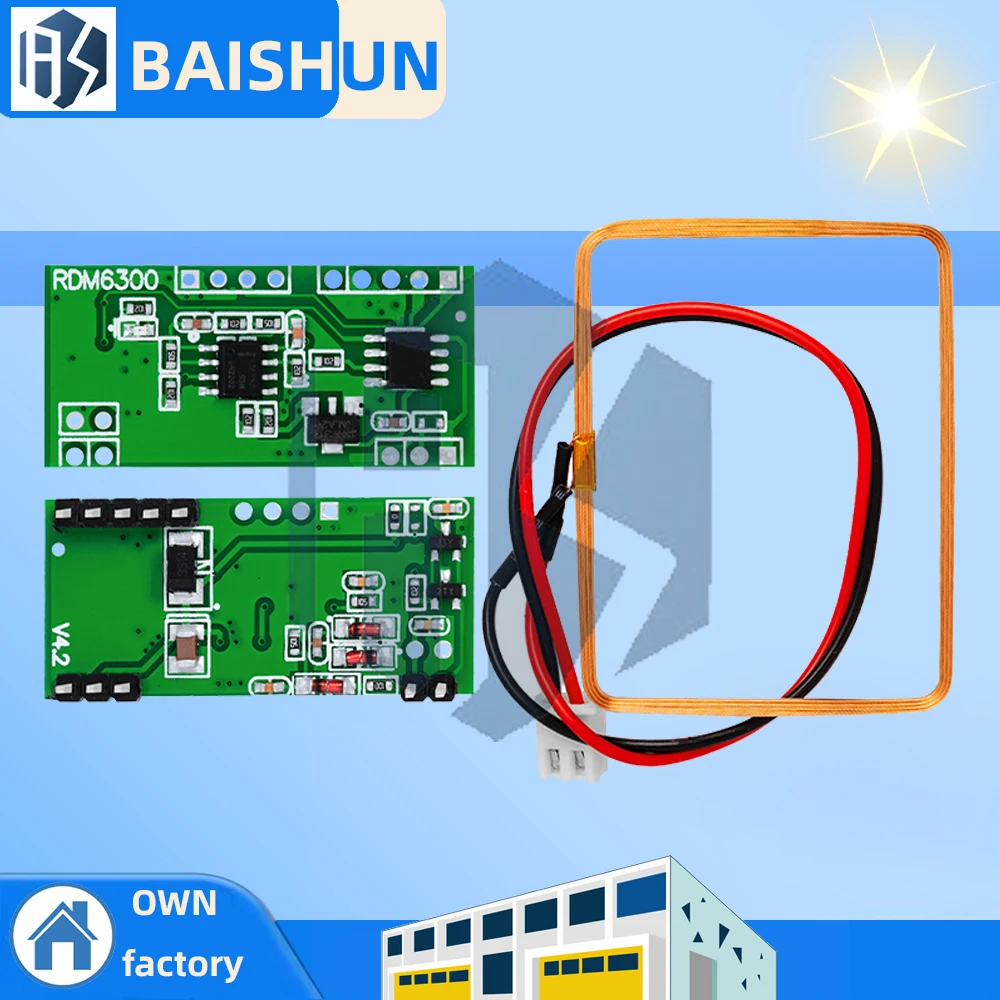 1PCS 125Khz Rfid Re…