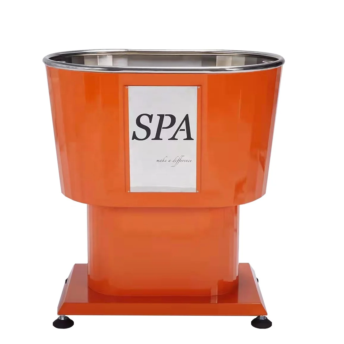 USMILEPET Multi-Color Customization Stainless Steel Pet SPA Bath Tub with Waterproof Step Leash Hook Stainless Steel Dog Bathtub