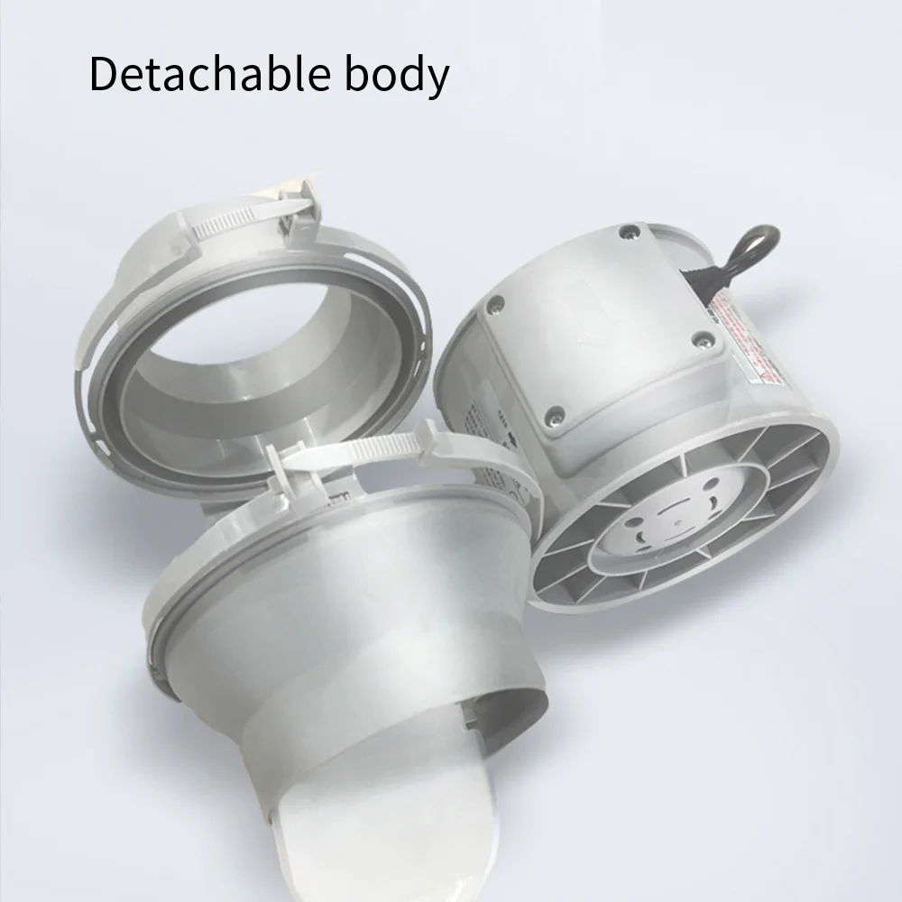 4 inch Inline-rohrventilator Luft Ventilator Rohr Kanal Fan Belüftung System Bad Wc Küche Ruhigen Abluftventilator