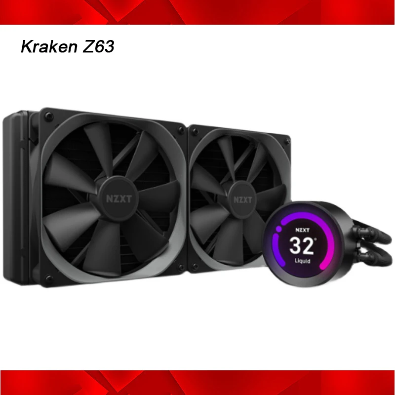 Radiator For + Head Kraken Z63 Cooling Cooling Water NZXT