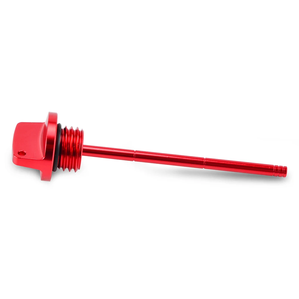 

NICECNC For Honda CRF230F 2003-2021 CRF150F 2003-2005 2004 2003 Engine Tank Oil Dipstick Level Indicator Motorcycle Aluminum Red