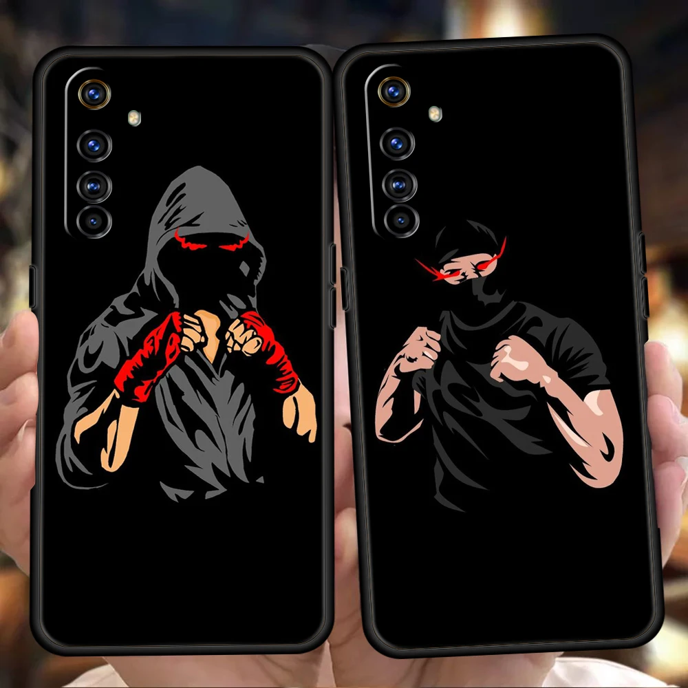 Martial Arts Boy Phone Case Cover for Oppo A12 A15 A16 A74 A76 A54 Reno 6 7 Find X5 Pro A9 2020 Plus 5G Silicone Soft Shell Capa