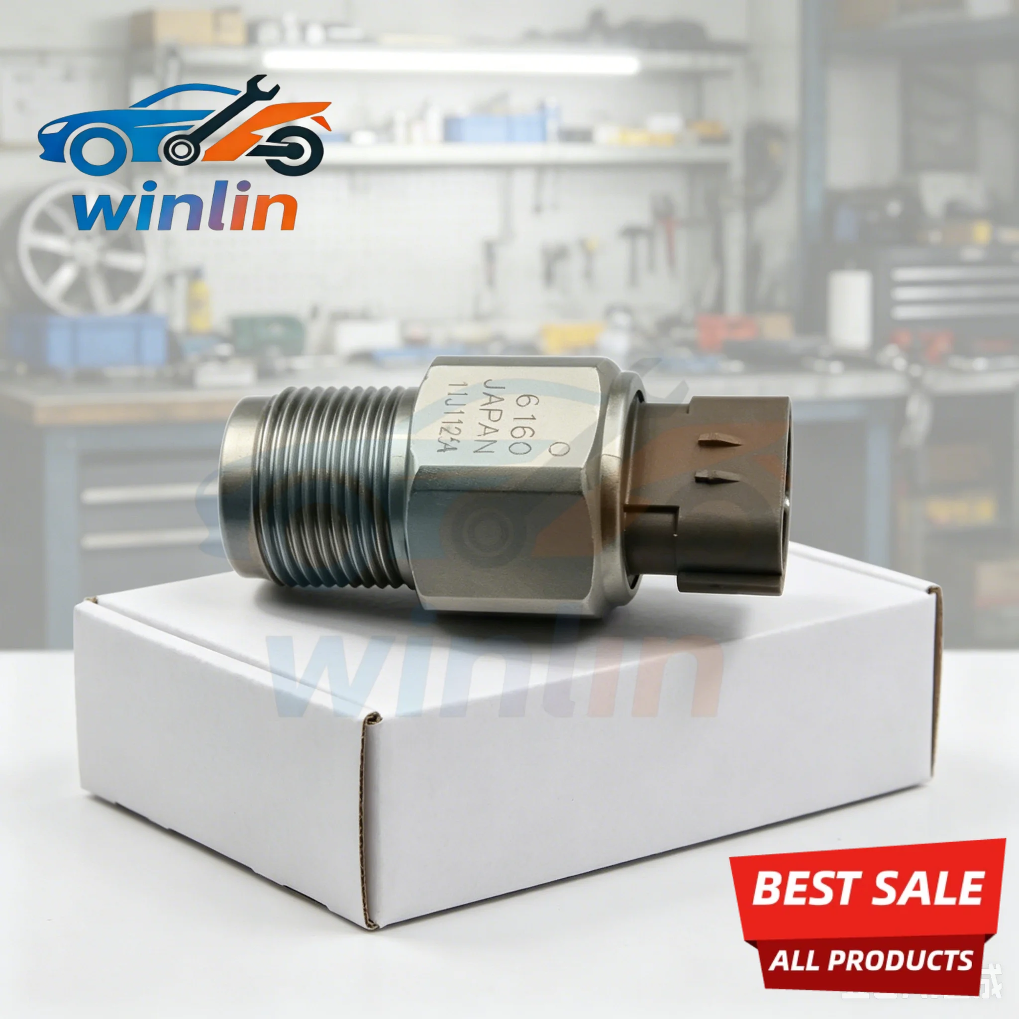 Sensor de Presión de Combustible OEM 499000-6160 para Nissan Cabstar, Pathfinder, X-Trail, Almera, Navara 2.2 2.5 DCI