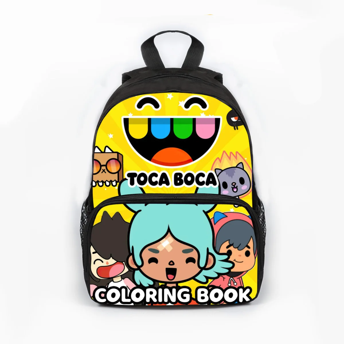 kids Toca Boca Life World Backpack Toca Boca School Bags Girls Boys Rucksack Anime Bag Mochila 3D Print Toca Life World Knapsack