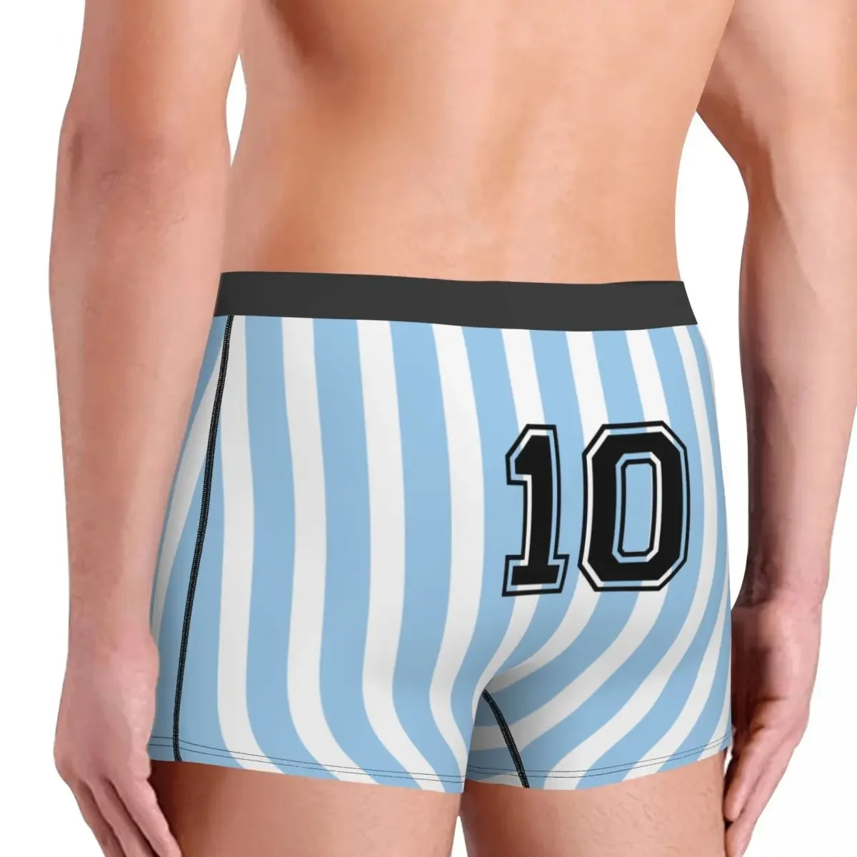 10 Ten Boxer Shorts For Homme 3D Printed Underwear Panties Briefs Stretch Underpants