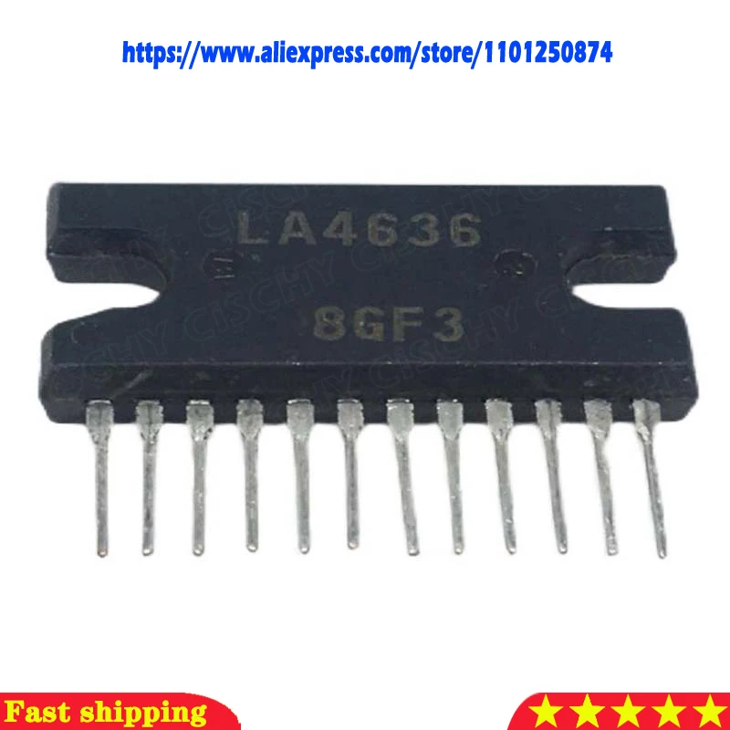 1PCS  LA4636 ZIP-12  original  IC  original In Stock