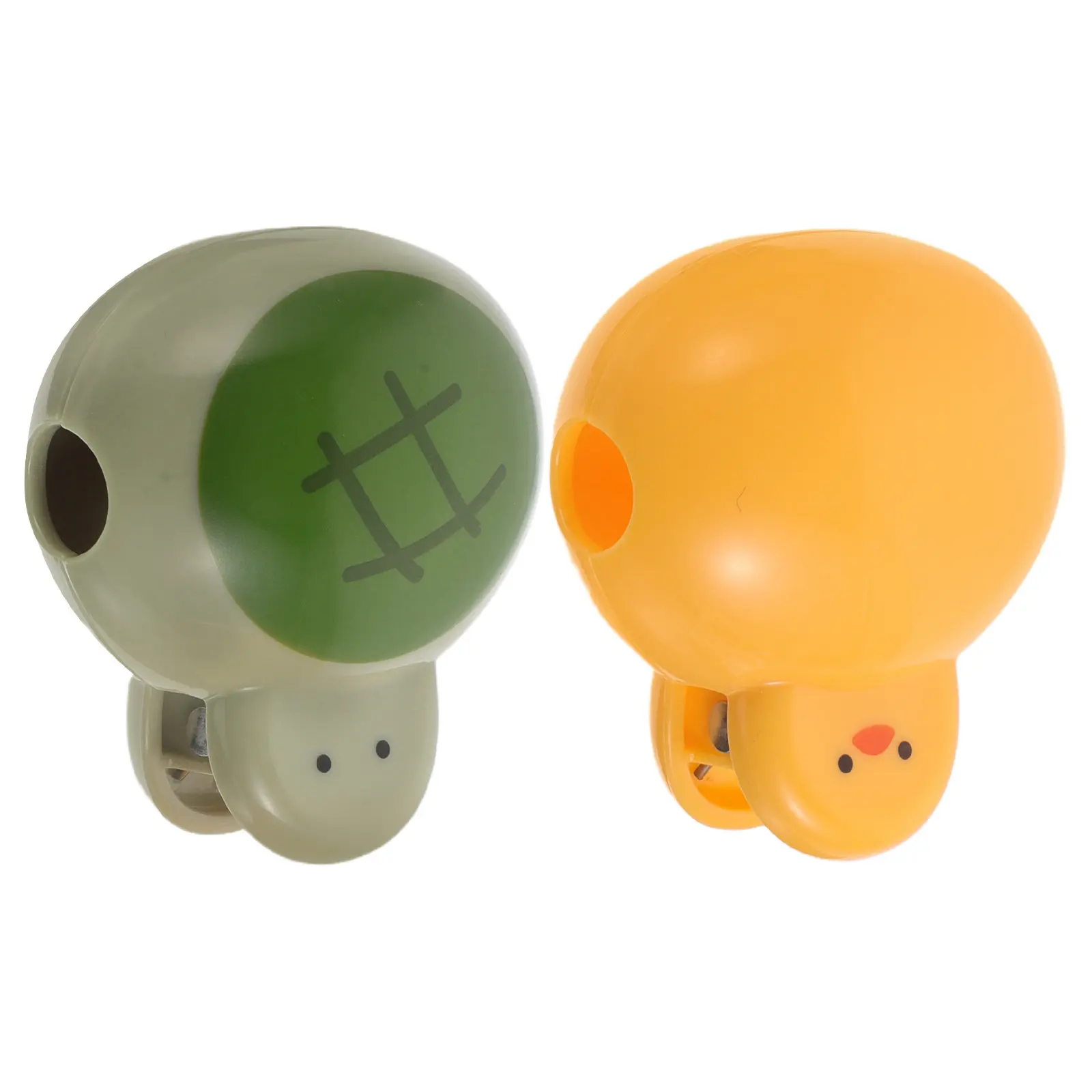 

2Pcs Cartoon Turtle Duck Toothbrush Head Covers Cute Animal Design Portable Travel Protector Caps for Electric Toothbrush