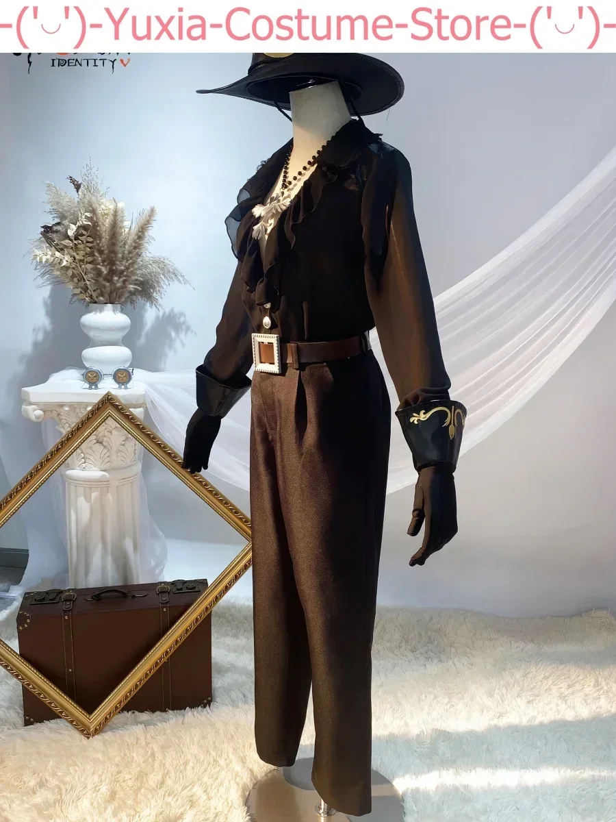 Identity V Norton Campbell Prospector Black Tulips Cosplay Costume Cos Game Anime Party Uniform Hallowen Play Role Clothes