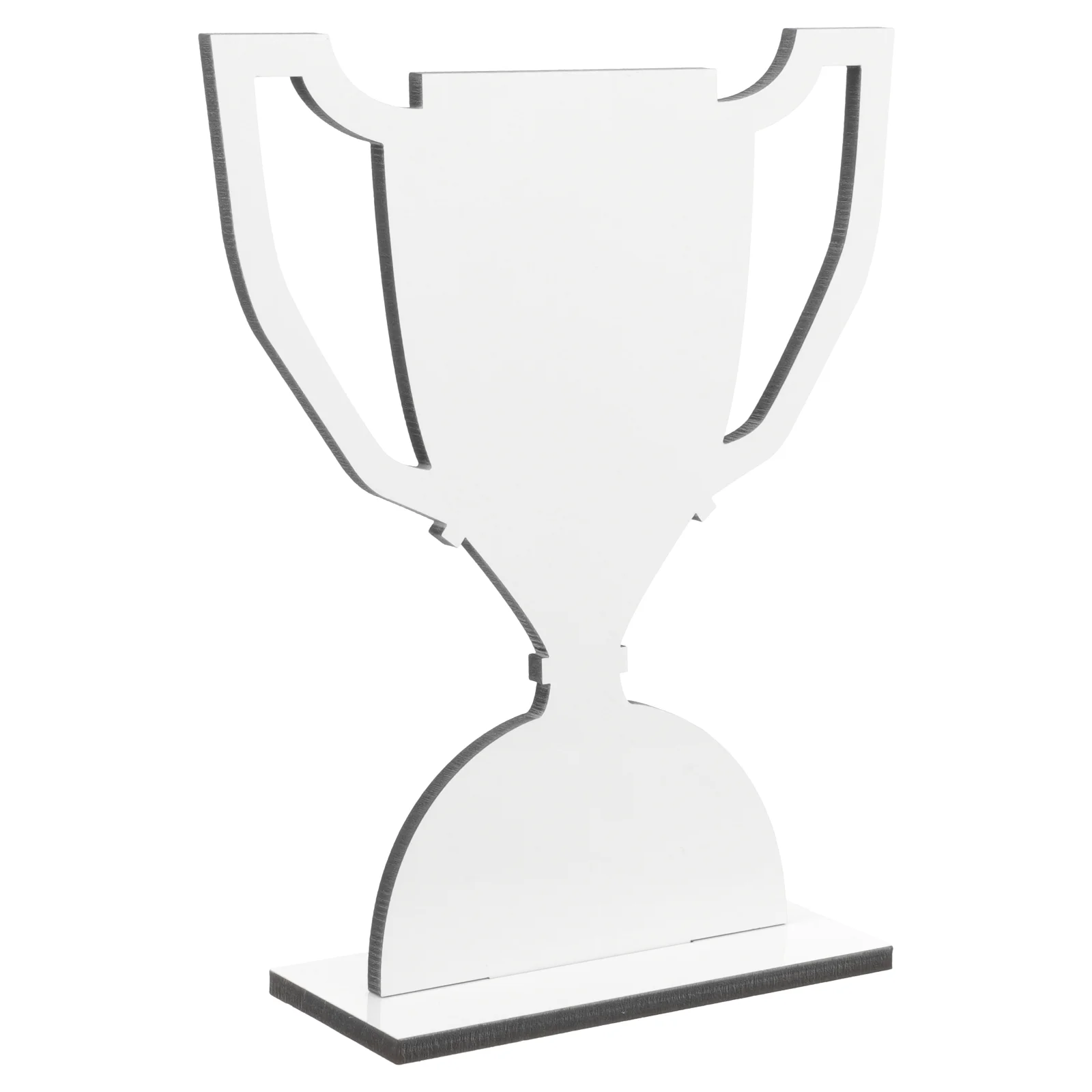 

Heat Transfer Sports Style Trophy Sublimation Blanks Table Centerpiece Ornaments Decorations for DIY Model Sign Party
