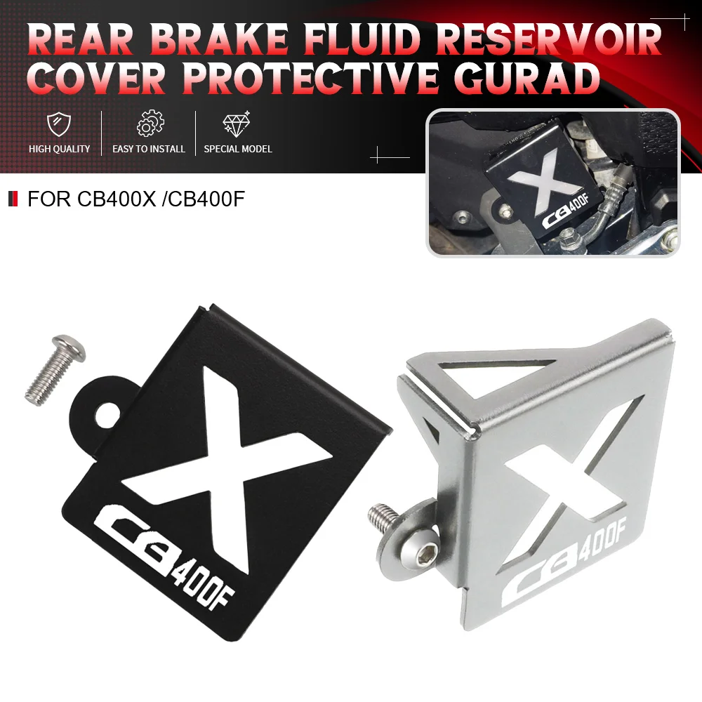 

FOR Honda CB 400X CB400 F 2019-2021 2022 2023 2024 Motorcycle CB400X CB400F Rear Brake Fluid Reservoir Cover Protective Gurad