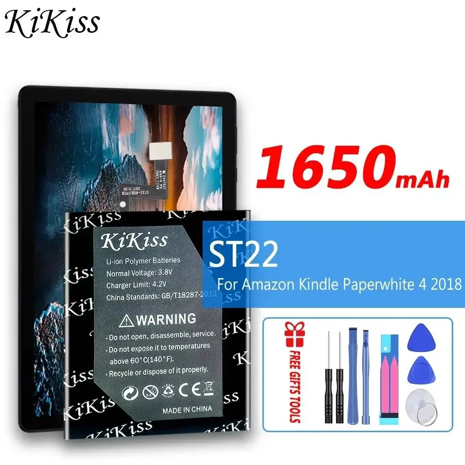 

Аккумулятор для планшета 1650 мАч ST22: надежная энергия для Amazon Kindle Paperwhite 4 2018