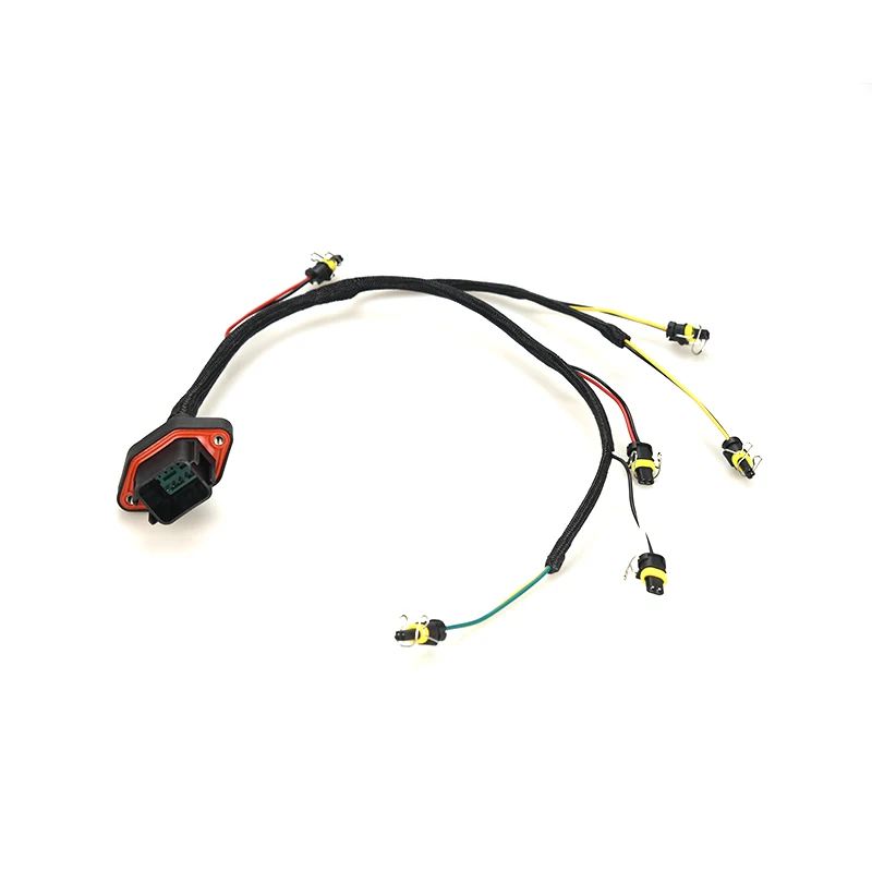 E330C E330D E336D C9 Engine Wiring Harness Parts, Excavator Injector Wire Harness For CAT 419-0841 215-3249