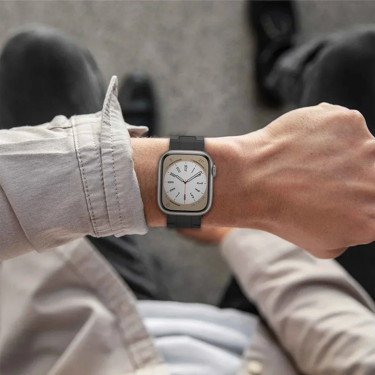 高級チタンバンド Apple Watch Ultra3 2 1 49mm 45mm 41mm 44 40mm対応 リストバンド ストラップ iWatch S11 10 9 8 7 6 SE 5 4 ブレスレット