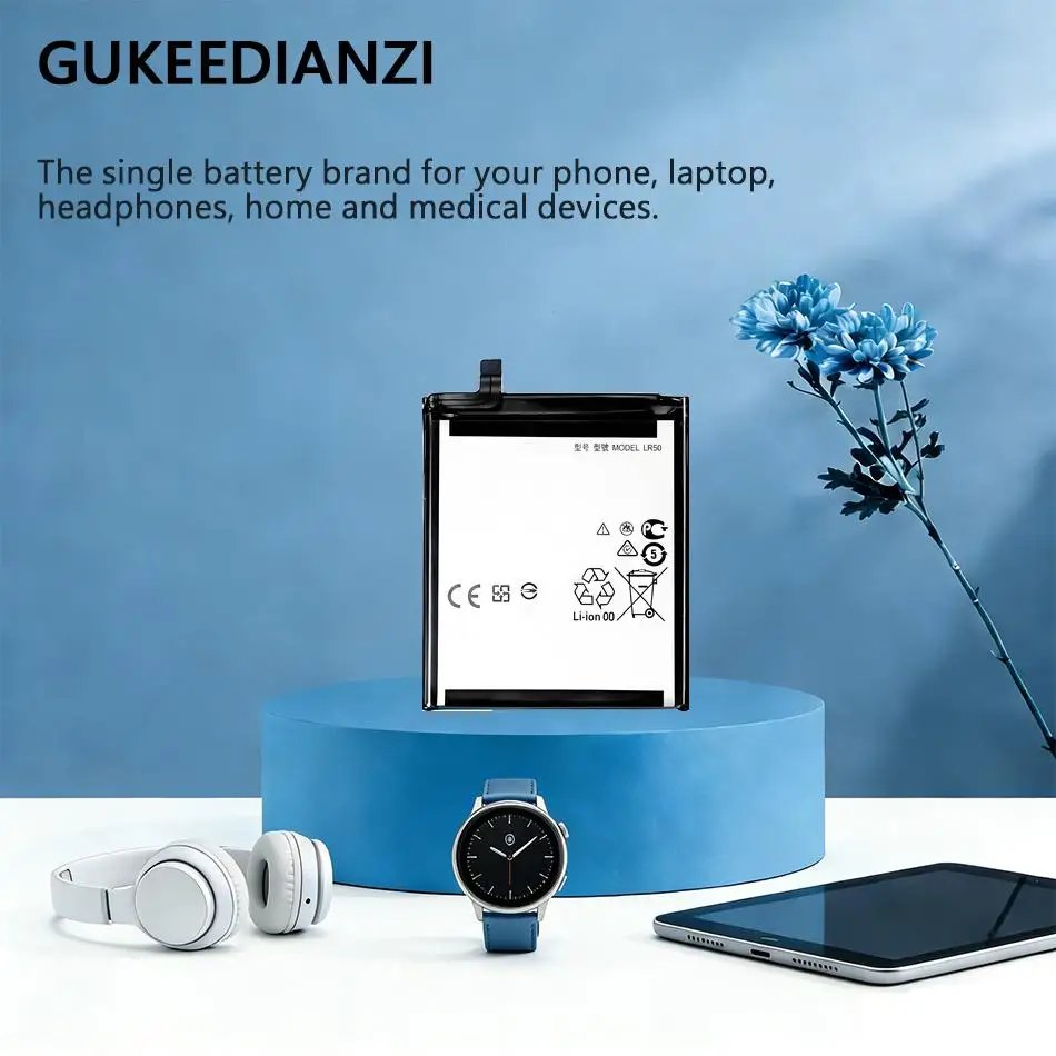 

Аккумулятор LR50 4500 мАч для мобильного телефона Motorola Moto Edge XT2063-3, долговечный