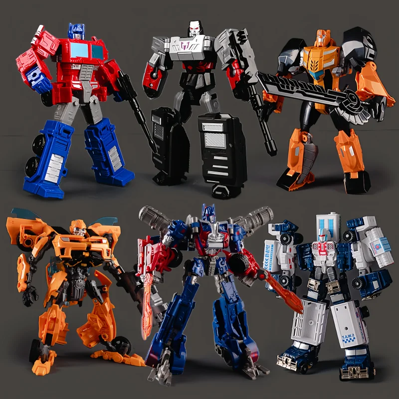 Spot Goods Transformation Robots Movie Large Size Alloy Optimus Prime Action Figure Collection Models Toys Boxed Birthday Gifts