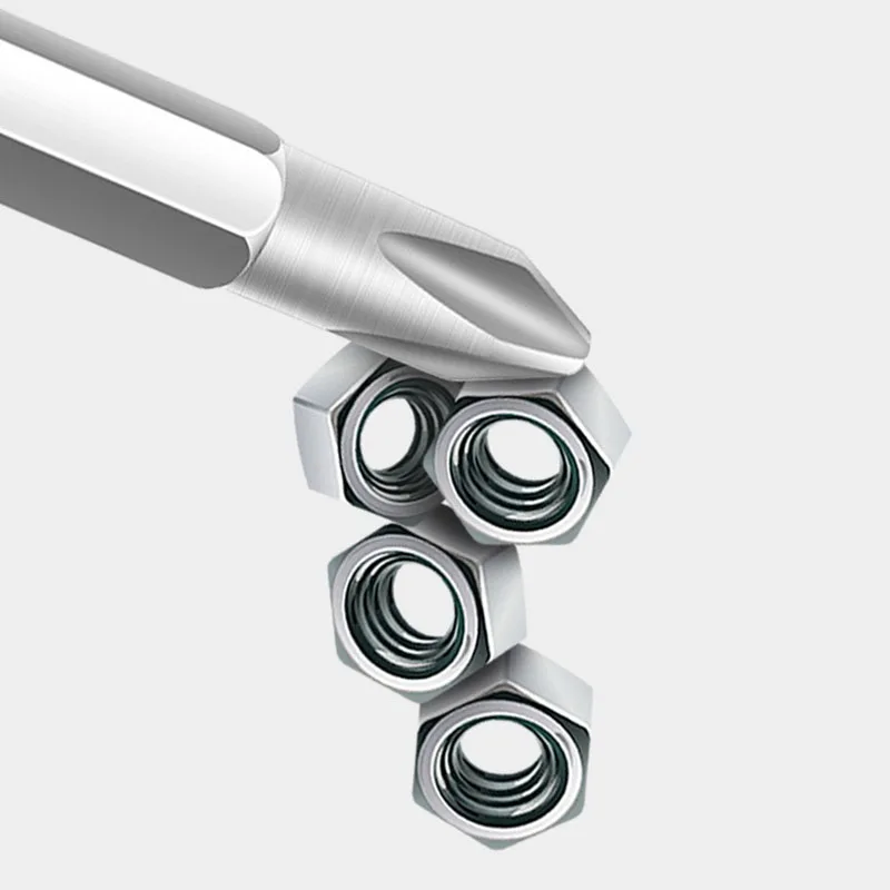 Double-ended Dual-purpose Screwdriver Set Extended Screwdriver Repair Small Screwdriver Cross with Magnet Hardware Products