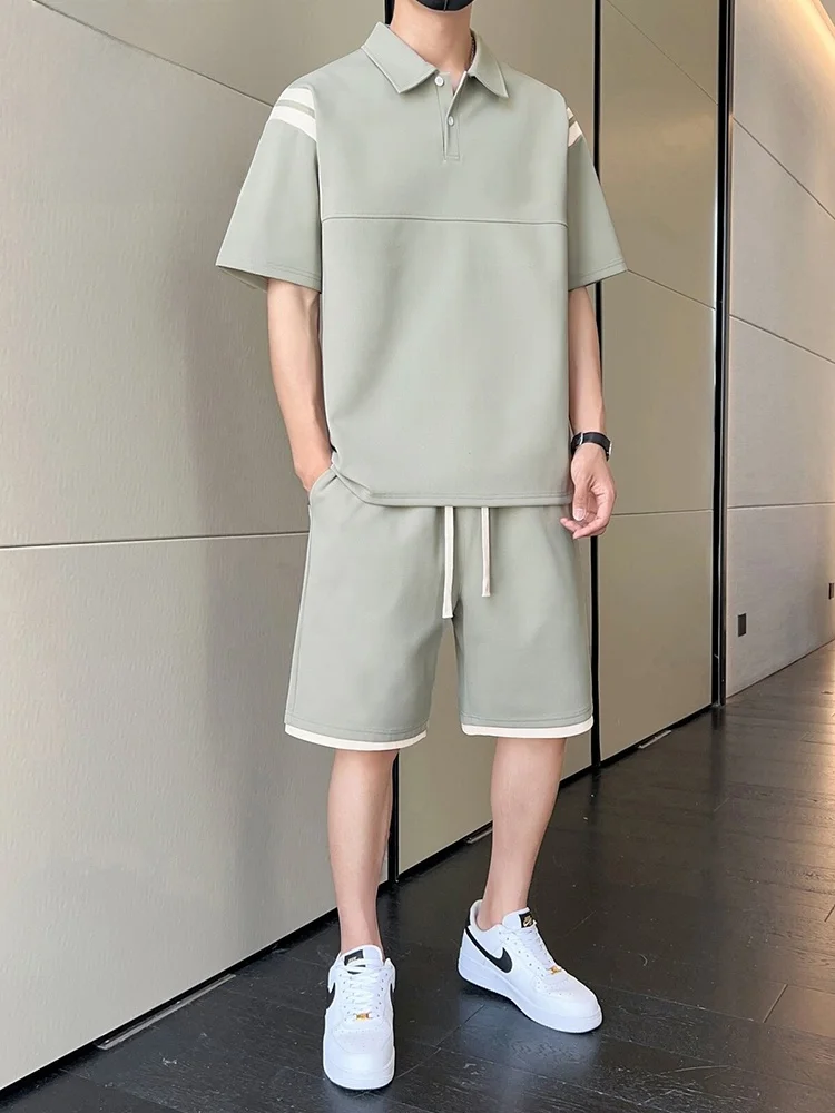 conjunto-deportivo-casual-para-hombre-pierre-cardin-verano-2026-camiseta-de-manga-corta-y-pantalones-cortos-conjunto-de-dos-piezas-fibra-de-poliester-juvenil