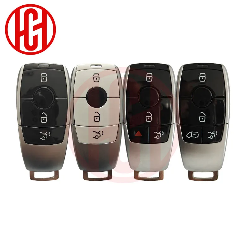 

Car Key Fob Case Shell Housing 3/4Buttons For Mercedes Benz A C E S G Class GLC CLE CLA GLB GLS W177 W205 W213 W222 X167 AMG